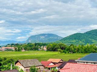Garden House Rice Field and Mountain View - Luang Prabang - 7