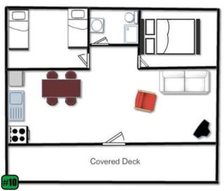Ambleside - 2-Bedroom Cottage #10 - Kawartha Lakes - 3