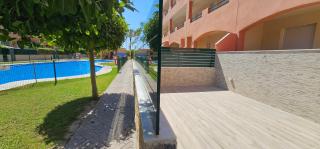 Homes of Spain, Apartamentos Paraiso de Vera Playa, Ed Tahiti bajo F a pie de la playa, vistas piscina - Vera - 9