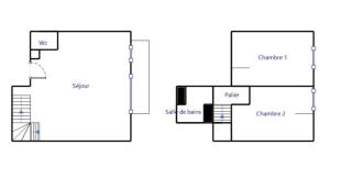 Le Duplex-5p-2 rooms- Free parking - Grenoble - 9