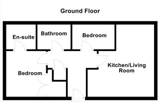 Modern 2 bedroom and 2 bath apartment - 2