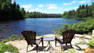 Le Grand Heron - Waterfront Cabin with Spa - Valcartier Station - 0