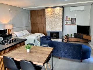 Loft Exclusivo com Hidromassagem e Lareira - Gramado - 7
