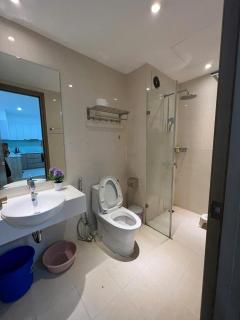 Căn hộ 65m2 2 phòng ngủ 3 Giường 2 phòng tắm riêng ở Hùng Thắng Hạ Long có bể bơi chung - Ha Long - 4