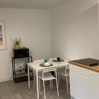 Studio bleu idéalement situé gare cœur de ville accès bus direct futuroscope - 5