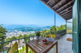 Family Villa - Casa Nido - Panoramica - Happy Rentals - Aldesago - 0