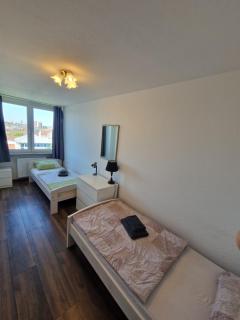Zentral gelegenes Zwei-Zimmer Apartment mit Skylineblick - Offenbach - 6