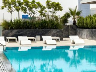 Smart Home 1BR with Pool and City View in JVC by Bhavan Vacation Homes - 0