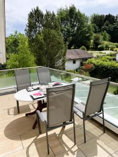 Panorama Apartment mit 2 Schlafzi im Allgäu mit Balkon - 0