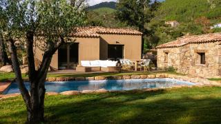 Domaine de Gialla Bergerie I Pini, 2 pers, piscine chauffée, 10 mn plage - Arraggio - 0