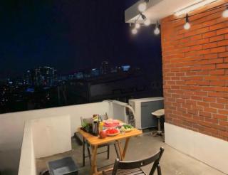 이태원 가성비 해방촌옥탑 Namsan View Rooftop in Haebangchon 신흥시장 - 8