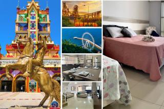 Casa 2 Suítes+1 - VISTA MAR e 15km do Beto Carrero - 50 metros da PRAIA - Area de LAZER com Churrasqueira - Wi-Fi e Cozinha Completa - 9