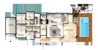 Sunny Bay Estate Villa 4 Bedroom Waterfront - Providenciales - 5