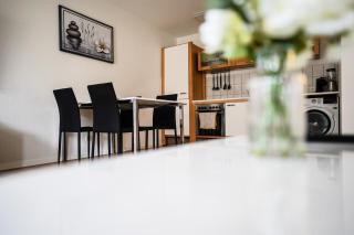 Zentrale City Wohnung in Leimen Netflix, Küche und Boxspring-Komfort - 5