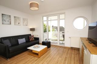 mit Meerblick und Balkon, gratis Nutzung vom AHOI Erlebnisbad und Sauna in Sellin - Meeresblick FeWo 14 - Göhren - 7