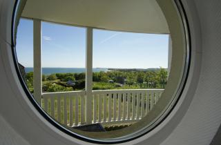 mit Meerblick und Balkon, gratis Nutzung vom AHOI Erlebnisbad und Sauna in Sellin - Meeresblick FeWo 14 - Göhren - 2