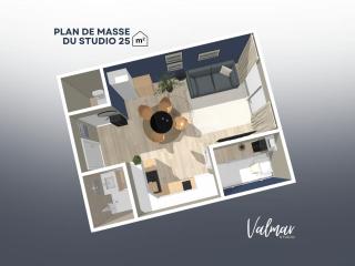 Studio Valmar, accès plage 150m - 5