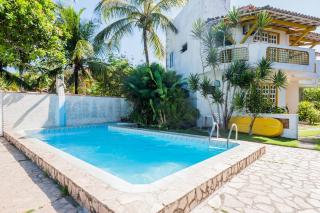 Belíssima casa 2 suites beira mar em condomínio com piscina, pe na areia - Arraial d'Ajuda - 9