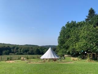 Hidden gem! boho glamping tent with pool and hot tub - - 6