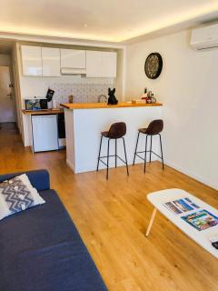 2 persons - clim - hypercenter - 2mins of beach - JUAN LES PINS - beach and sun - Antibes - 3
