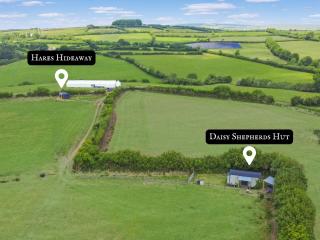 Hares Hideaway Shepherds Hut - North Molton - 6
