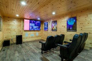 Timber Woods Lodge View Hot Tub Game-Theater Room - 8