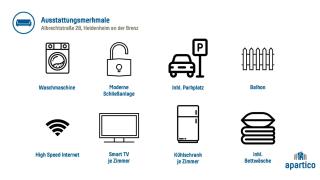 Geräumige Wohnung mit Küche, WLAN & Parkplatz - Heidenheim an der Brenz - 4