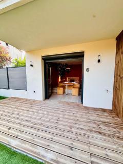Stylish Garden Escape- BBQ, Projector & Exclusive Parking - Cagnes-sur-Mer - 7