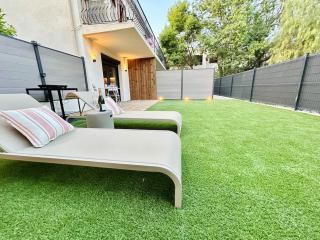 Stylish Garden Escape- BBQ, Projector & Exclusive Parking - Cagnes-sur-Mer - 2
