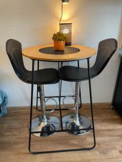 Studio climatisé avec terrasse coucher de soleil ménage compris pour 2 à 3 personnes dans un parc calme avec double piscine au sel et parking privé protégé Proche mer et port - Saint-Florent - 3