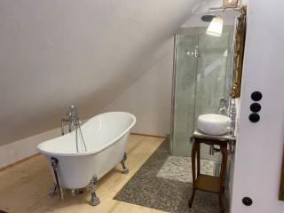 Apartament w Zabytkowej Stajni nad Jeziorem z Dostępem do Parku i Sąsiedztwem XIX wiecznego Dworku Modrzewiowego - Szteklin - 2