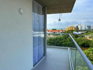 Apartamento en Cartagena con vista al mar, piscina rooftop y playa - 2