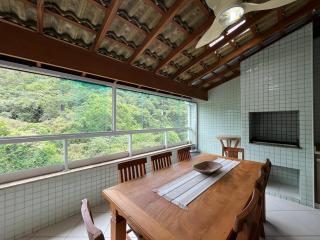 Cobertura 3 suítes com Ar condicionado, 300 metros da Praia Grande, Piscina, Wi-fi, Sauna - Ubatuba - 9