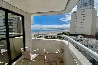 Bela vista da praia de Santos - Santos - 0