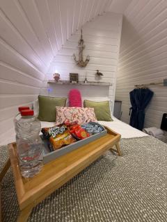 Paddock Pod - Sleeps 4 & Roofed Over Private Hot Tub & NEW SAUNA - Burnfoot - 3