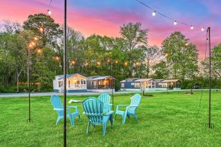 2 Villa D'Azur Luxury Tiny House Mins to Lake Guntersville, Downtown, Firepit - Guntersville - 7