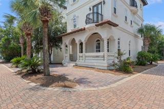 Poseidon's Grotto! 4BR 45BA Dog-friendly Heated Private Pool Grill Sleeps 12 - Santa Rosa Beach - 1