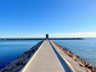 Studio cabine avec loggia et parking, proche plage - FR-1-338-626 - 1