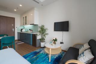 Highend Studio Apt With Private Walking Lake In Vinhomes Green Bay - Hanoi - 7