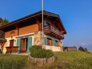 Chalet l'Aiglon Valais - Vue, Confort, Jacuzzi - Grône - 6