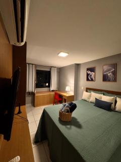 Porto Tropical Residence - 16º andar com varanda para o Mar e morro do careca - 1