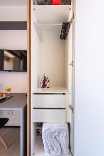 OP4 - Novo Studio com Varanda Bhaus On Paulista - 14o andar - Paraíso - Metrô ao lado - Estacionamento pago no prédio - Academia - Lavanderia Omo - Vista Incrível - 1