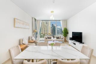 Luxury Sea & Canal View Ain Dubai & Skyline Panorama - 0