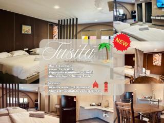 Stylish, Modern Room for 4, City View, Tusita - Malacca - 0