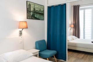 #28 1 BDR Flat AC Balcony Hper Central 10mins to Beach & old town - Nizza - 5