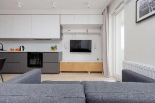 Światowida Modern Studio with Balcony & Parking in Warsaw by Noclegi Renters - 7