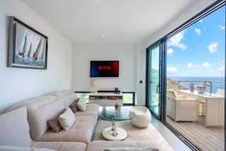 Duplex - Terrasse vue mer & Jacuzzi - Parking - DU - Eza - 5