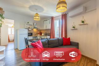 T3 Aqui es Besièrs - Centre-Historique - Cathédrale & Halles - Clim - Wifi - Free parking sur demande - 0