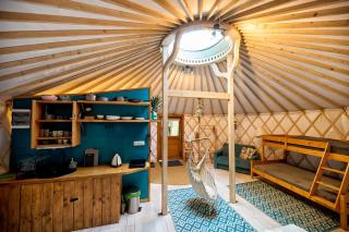Aloha Glamp - okrągłe domki przy rzece - balia i sauna - Energylandia - Zagórnik - 9