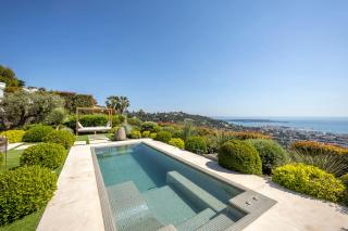 REF 2176 - Cannes -Villa panoramic sea view - 9